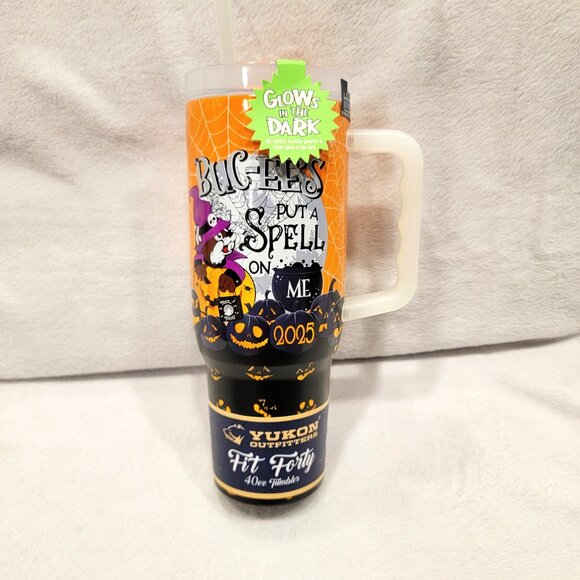 New Bucees 2025 Halloween Glow In the Dark 40oz Tumbler - Picture 4 of 4